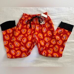 NWT Anthropologie Farm Rio Hestia Leopard Joggers size XS